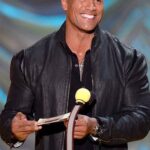 2015-MTV-Movie-Awards-Dwayne-Johnson-Black-Leather-Jacket 2