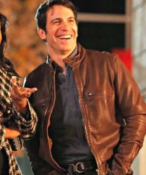Danny-Castellano-The-Mindy-Project-S03-Leather-Jacket