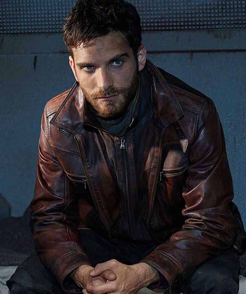 Agents of on sale shield leather jacket