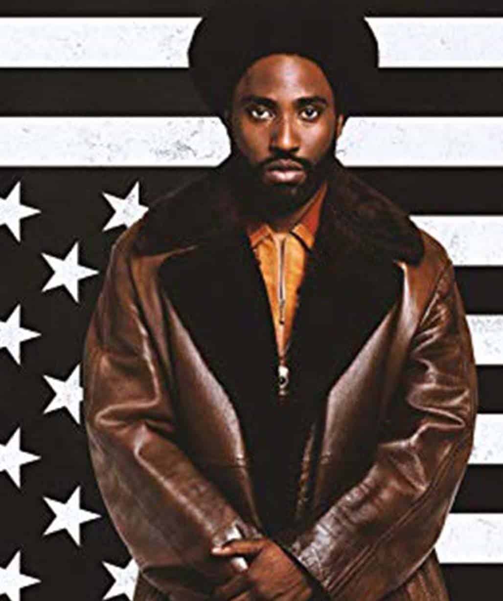 John-David-Washington-Blackkklansman-2018-Ron-Stallworth-Shearling-Brown-Leather-Coat