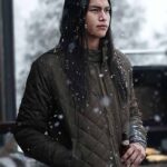 Shoresy-Harlan-Blayne-Kytwayhat-Green-Quilted-Jacket