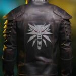 Cyberpunk 2077 Wolf School Brown Leather Jacket