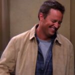 Friends Season 9 Chandler Bing Beige Jacket