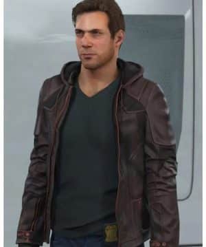 Gavin Reed Detroit Become Human Leather Jacket