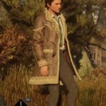 Hogwarts Legacy Shearling Leather Coat