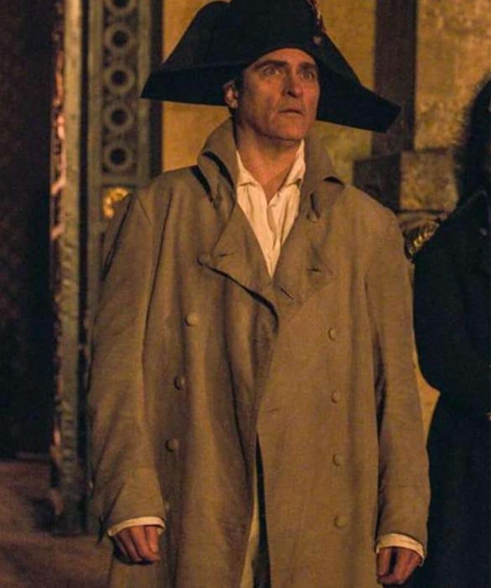 Joaquin Phoenix Napoleon Trench Coat
