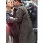 Kendall Roy Succession Jeremy Strong Wool Coat Men