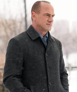 Law & Order: Organized Crime Christopher Meloni Wool Coat