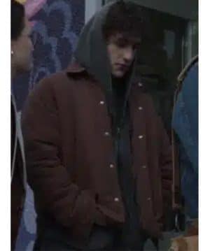 Lucas Parker Goosebumps Season 1 Brown Jacket Men