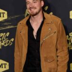 Morgan Wallen CMT Music Awards Show Leather Jacket Men