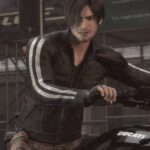 Resident Evil Vendetta Leon Kennedy Distressed Leather Jacket