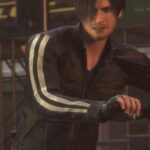 Resident Evil Vendetta Leon Kennedy Distressed Leather Jacket men Sale USA