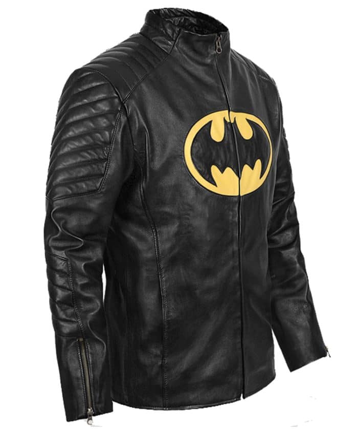 The Flash Michael Keaton Batman Leather Jacket Costume