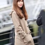 Anastasia Steele Fifty Shades Darker Coat Brown
