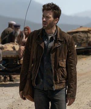 CHRIS-EVANS-GHOSTED-LEATHER-BROWN-SUEDE-LEATHER-JACKET
