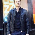 Gotham-Ben-McKenzie-Black-Leather-Jacket
