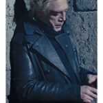 JAVIER BARDEM SKYFALL LEATHER TRENCH BLACK COAT