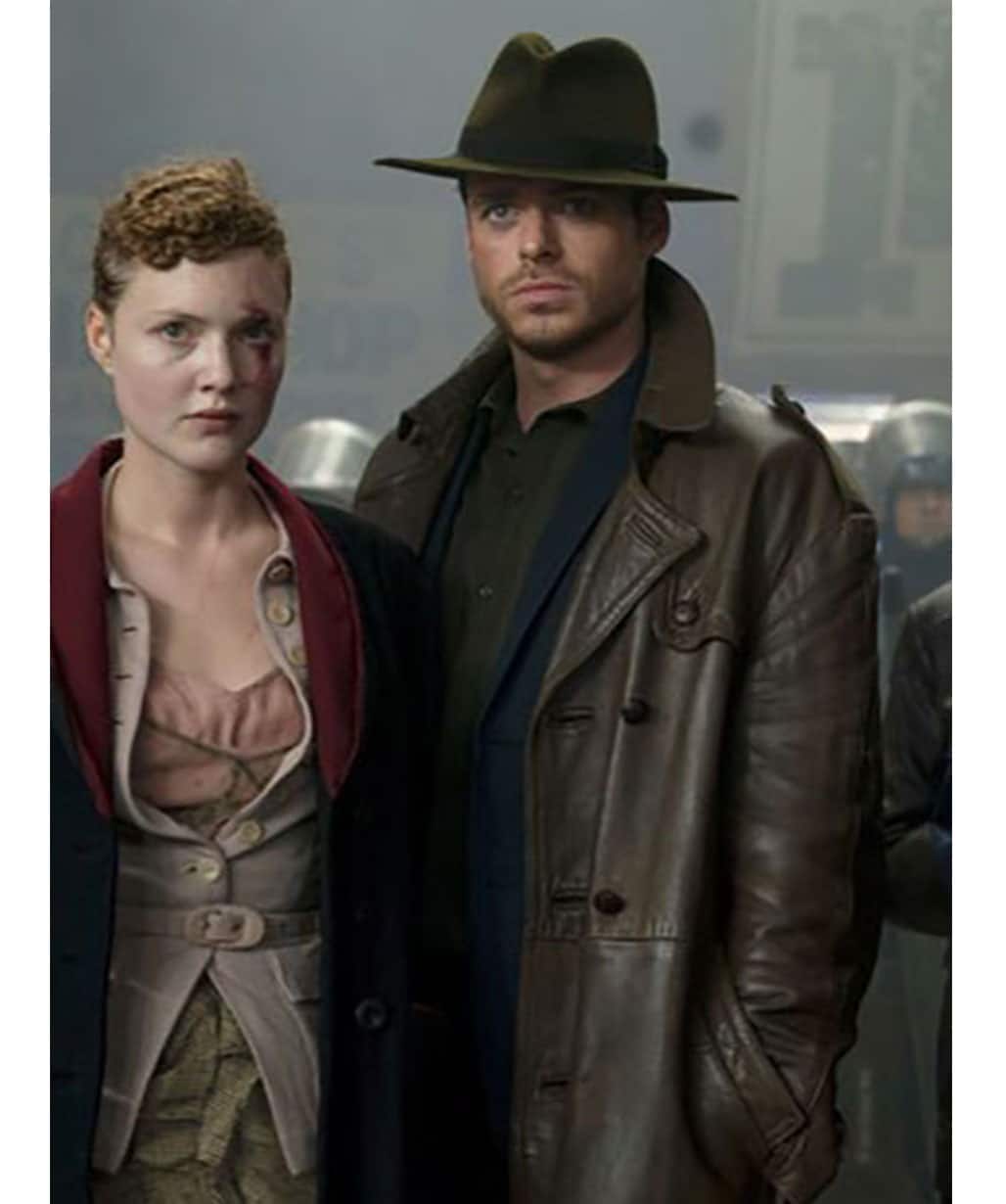 RICHARD MADDEN ELECTRIC DREAMS TRENCH COAT