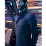Star-Trek-Discovery-Ethan-Peck-Black-Long-Coat