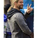 Thor-Ragnarok-Chris-Hemsworth-Grey-Denim-Jacket