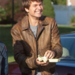 Ansel Elgort The Fault in Our Stars Brown Jacket Outfit