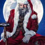 David Harbour Violent Night Santa Claus Leather Coat