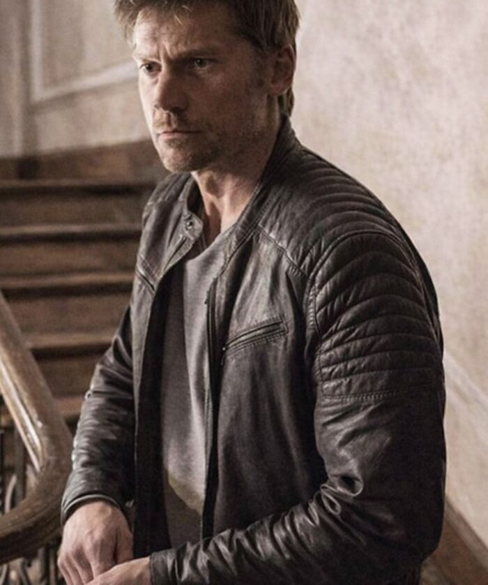 Domino Nikolaj Coster-Waldau Leather Jacket