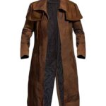 A7 Fallout NCR Ranger Duster Brown Leather Coat