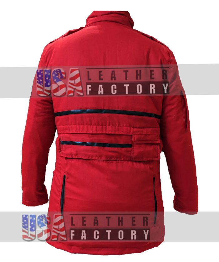 Ghostbusters Frozen Empire Red Jacket Cosplay Costume