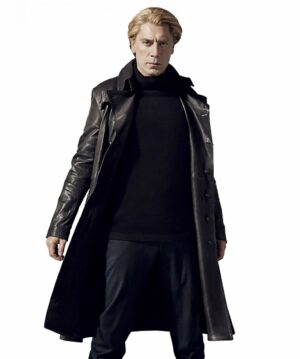 Javier Bardem Skyfall Silva Trench Leather Coat