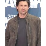 Patrick Dempsey Brown Leather Jacket Online Sale