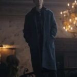 Percy Hynes White Wednesday Grey Wool Coat