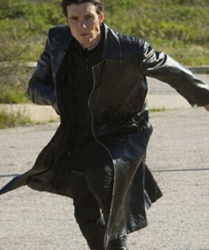 Raymond Leon Cillian Murphy In Time Leather Coat