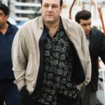 Tony Soprano James Gandolfini Beige Cotton Jacket