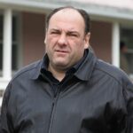 Tony Soprano James Gandolfini Black Leather Jacket Men