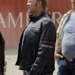 ANDERS BAASMO CHRISTIANSEN ASPHALT BURNING LEATHER JACKET