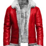 B3-Bomber-Red-Shearling-Leather-Jacket