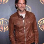 BRADLEY COOPER BROWN LEATHER JACKET
