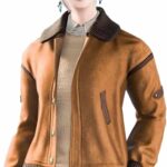 FFXIV Brown Varsity Jacket