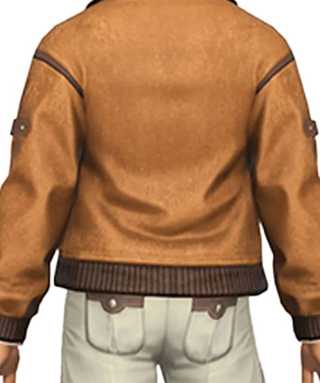 FFXIV Brown Varsity Jacket-online-sale