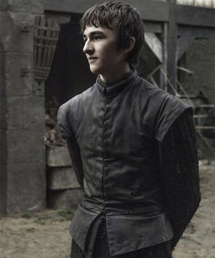 Isaac-Hempstead-Wright-Got-Black-Leather-Vest