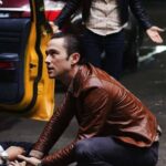 JOSEPH LEVITT INCEPTION BROWN LEATHER JACKET
