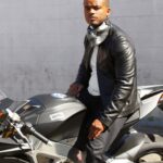 LARENZ TATE DEUCES BLACK LEATHER JACKET