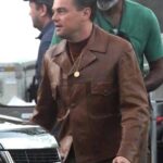 LEONARDO DICAPRIO ONCE UPON A TIME IN HOLLYWOOD LEATHER JACKET