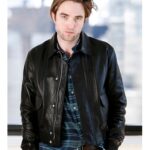 ROBERT PATTINSON BLACK LEATHER JACKET