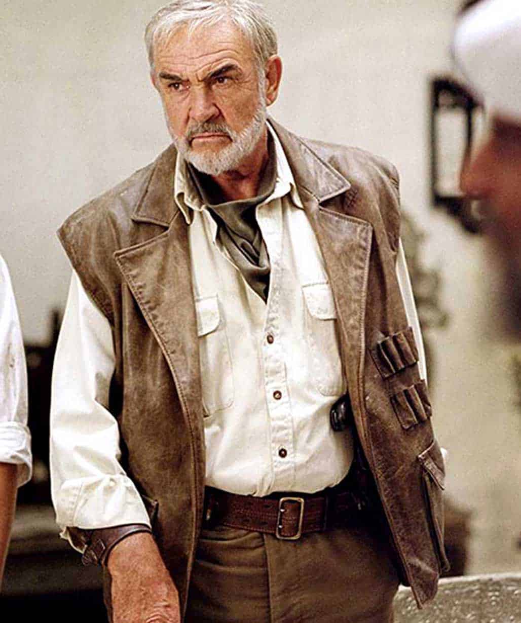 SEAN CONNERY THE LEAGUE OF EXTRAORDINARY GENTLEMEN LEATHER VEST