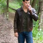 TAYLOR LAUTNER ABDUCTION LEATHER JACKET