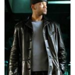 Will Smith Detective Del Spooner Robot Leather Jacket - Image 2