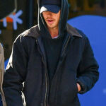Austin Butler Blue Cotton Jacket