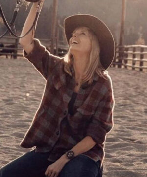 Beth Dutton Yellowstone Plaid Coat